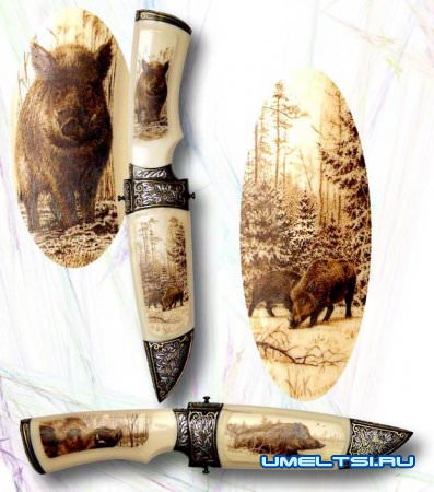 Дизайн охотничьих ножей