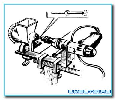 Мясорубка,соковыжималка плюс дрель