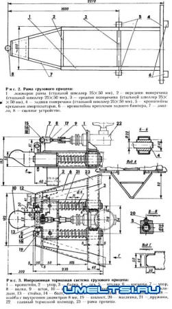 Грузовой прицеп  своими руками