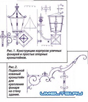 Кованые фонари,сделать самому -это просто!