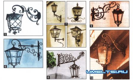 Кованые фонари,сделать самому -это просто!
