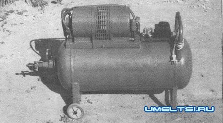 Конструкция и чертежи самодельного мощного компрессора