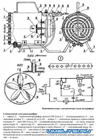 Самодельный обогреватель
