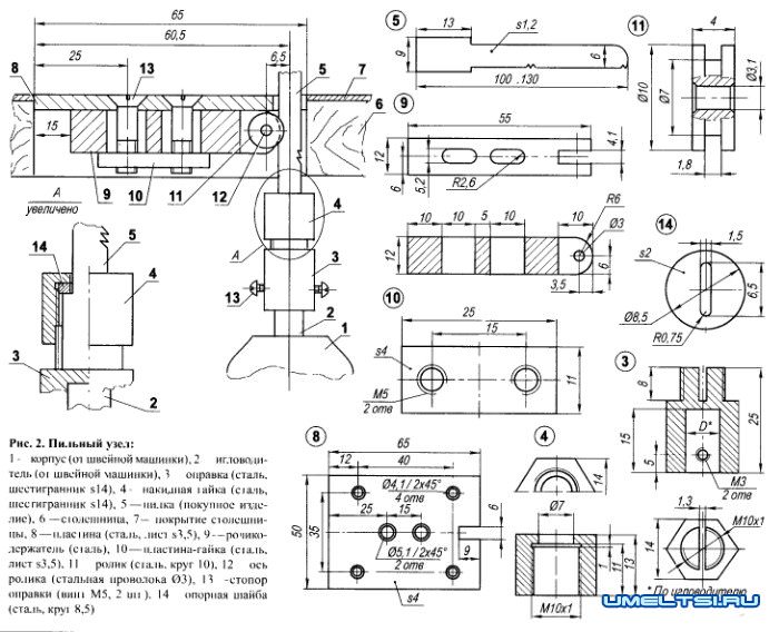 Самодельный электролобзик