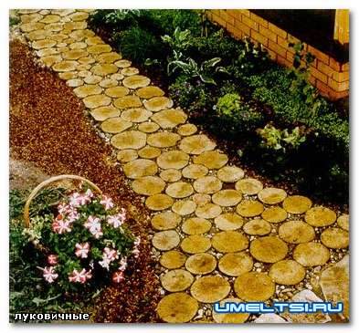 Дорожки на даче своими руками