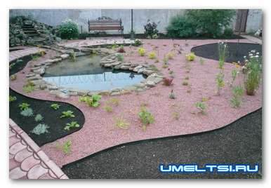 Дорожки на даче своими руками