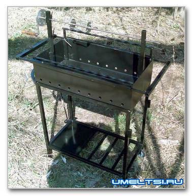 Дачный мангал своими руками