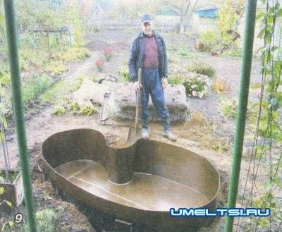 Декоративный бассейн(водоем) на даче отчет мастера Декоративный бассейн(водоем) на даче отчет мастера