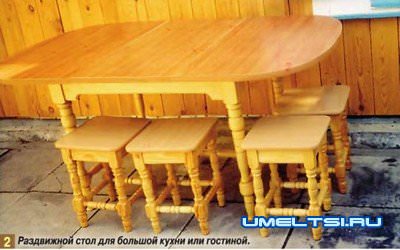 Раздвижной стол