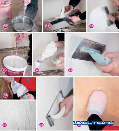 Декоративная отделка стены