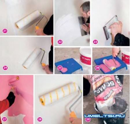 Декоративная отделка стены