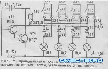 Сигнализатор поклевки электронный Сигнализатор поклевки электронный