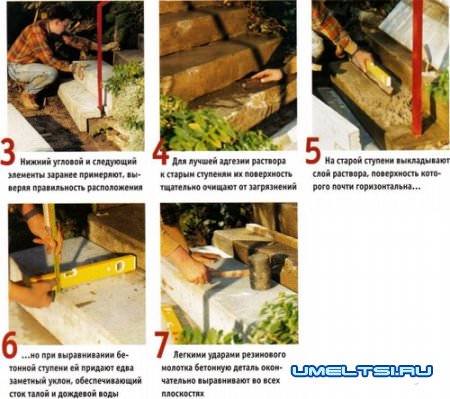 Ремонт лестниц