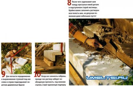 Ремонт лестниц