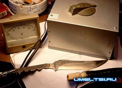 Травление металла: рисунок на лезвии ножа Травление металла: рисунок на лезвии ножа