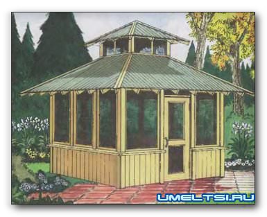 Беседка для дачи своими руками Беседка для дачи своими руками