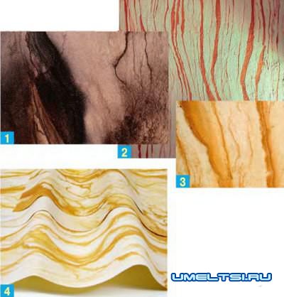 Каменные обои своими руками