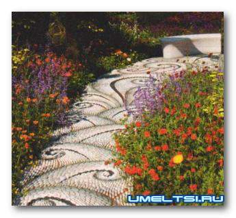 Дорожки в саду под разные стили Дорожки в саду под разные стили