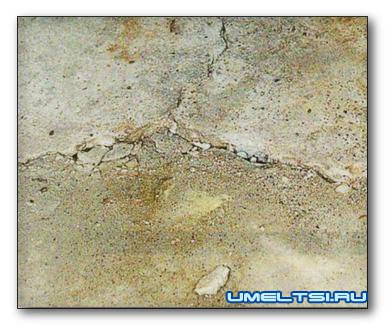 Заделка трещин в бетоне Заделка трещин в бетоне