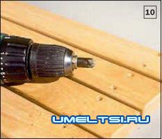 Деревянные садовые качели своими руками