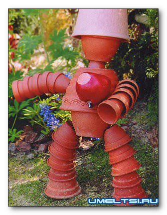 Фигурки для сада своими руками