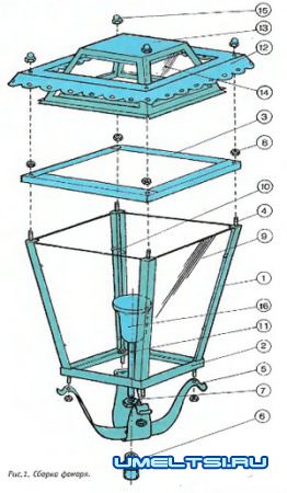 Фонарь своими руками