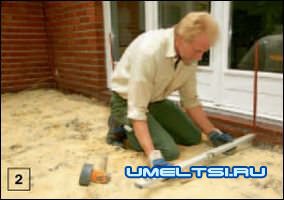 Технология укладки брусчатки