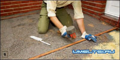 Технология укладки брусчатки