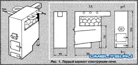 Как сделать печь для сауны своими руками