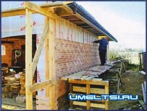 Облицовка фасадов плиткой