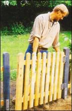 Деревянный забор своими руками Деревянный забор своими руками