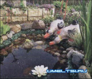 Декоративные птицы и звери для дачи