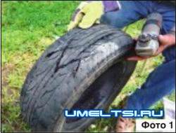 Как сделать лебедя из покрышки