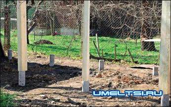 Дровяник своими руками