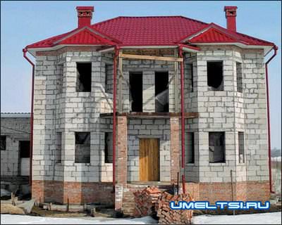 Строительство домов из газобетона Строительство домов из газобетона