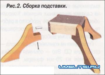 Подставка под елку своими руками