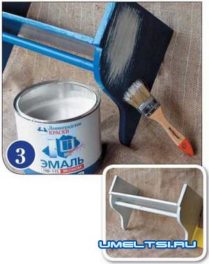 Украшаем гжельскою росписью полку