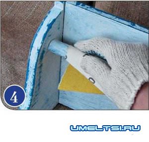 Украшаем гжельскою росписью полку