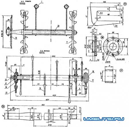 Фреза для обработки огорода