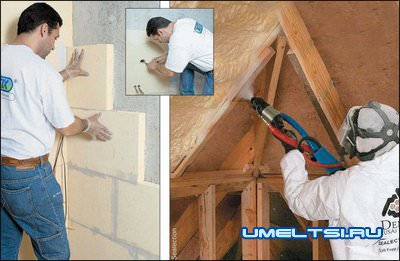 Утепление дома изнутри Утепление дома изнутри