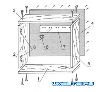 Ключница своими руками Ключница своими руками