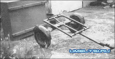 Прицеп своими руками к мотоциклу Прицеп своими руками к мотоциклу