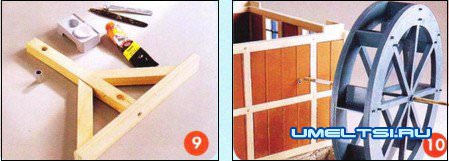 Декоративная водяная мельница Декоративная водяная мельница