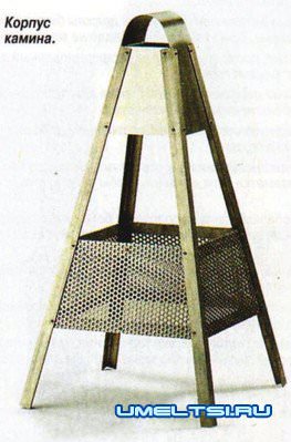 Уличный камин