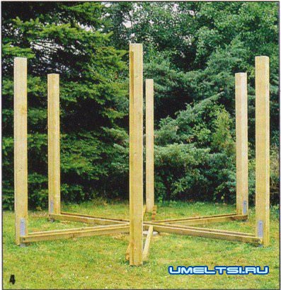 Беседка своими руками: поэтапное изготовление остеклённой беседки Беседка своими руками: поэтапное изготовление остеклённой беседки