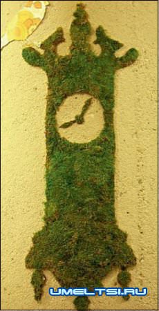 Граффити из мха