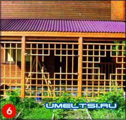 Навес к дому