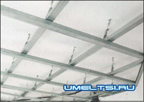 Подвесной потолок своими руками из гипсовых панелей Подвесной потолок своими руками из гипсовых панелей