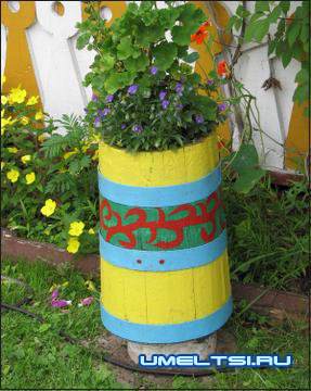 Вазоны для цветов своими руками Вазоны для цветов своими руками