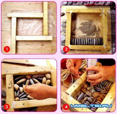 Мозаика из гальки Мозаика из гальки